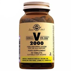 مولتی ویتامین VM 2000 سولگار 60 عددی